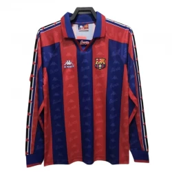 FC Barcelona Heim Trikot 1996-97 Retro Langarm Fußballtrikot