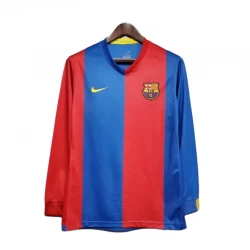 FC Barcelona Heim Trikot 2006-07 Retro Langarm Fußballtrikot