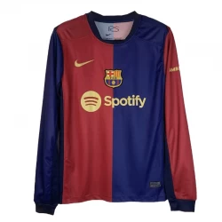 FC Barcelona Heim Trikot 2024/25 Langarm Fußballtrikot
