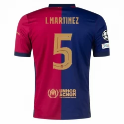 FC Barcelona I. Martinez #5 Heim Trikot 2024/25 Fußballtrikot