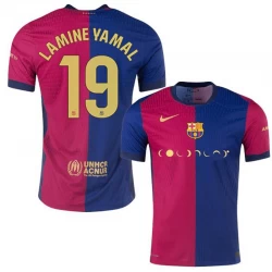 FC Barcelona Lamine Yamal #19 Heim Trikot 2024/25 Coldplay Fußballtrikot