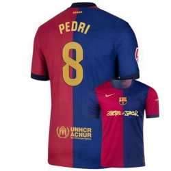 FC Barcelona Pedri #8 Heim Trikot 2024/25 Travis Scott Fußballtrikot