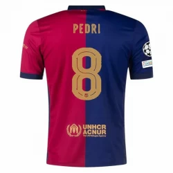 FC Barcelona Pedri #8 Heim Trikot 2024/25 UCL Fußballtrikot