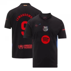 FC Barcelona Robert Lewandowski #9 Auswärts Trikot 2024/25 New Spotify Logo Fußballtrikot