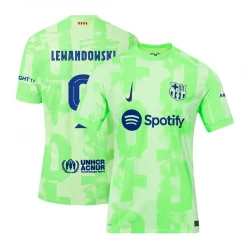 FC Barcelona Robert Lewandowski #9 Ausweich Trikot 2024/25 UCL Fußballtrikot