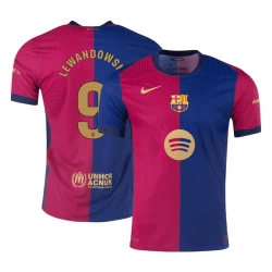 FC Barcelona Robert Lewandowski #9 Heim Trikot 2024/25 New Spotify Logo Fußballtrikot