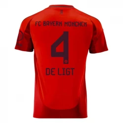 FC Bayern München De Ligt #4 Heim Trikot 2024/25 Fußballtrikot