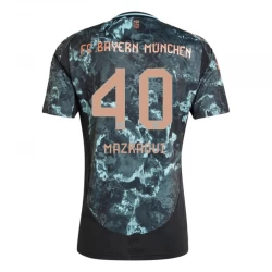 FC Bayern München Mazraoui #40 Auswärts Trikot 2024/25 Fußballtrikot