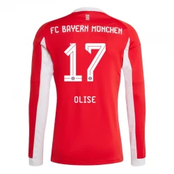 FC Bayern München Olise #17 Heim Trikot 2025/26 Langarm Fußballtrikot