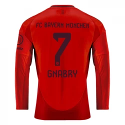 FC Bayern München Serge Gnabry #7 Heim Trikot 2024/25 Langarm Fußballtrikot