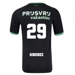 Feyenoord Gimenez #29 Auswärts Trikot 2024/25 Fußballtrikot