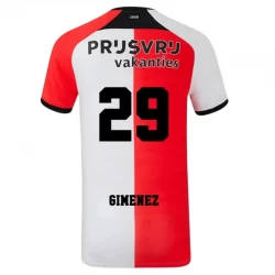 Feyenoord Gimenez #29 Heim Trikot 2024/25 Fußballtrikot