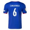 Frankreich Eduardo Camavinga #6 Heim Trikot EM 2024 Fußballtrikot