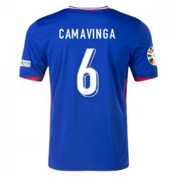 Frankreich Eduardo Camavinga #6 Heim Trikot EM 2024 Fußballtrikot