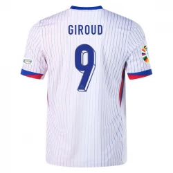 Frankreich Olivier Giroud #9 Auswärts Trikot EM 2024 Fußballtrikot