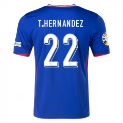 Frankreich T. Hernandez #22 Heim Trikot EM 2024 Fußballtrikot