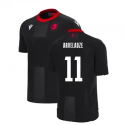 Georgia Arveladze #11 Auswärts Trikot EM 2024 Fußballtrikot