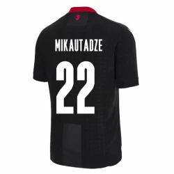 Georgia Georges Mikautadze #22 Auswärts Trikot EM 2024 Fußballtrikot