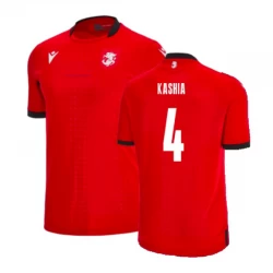 Georgia Kashia #4 Ausweich Trikot EM 2024 Fußballtrikot