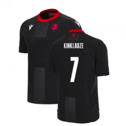 Georgia Kinkladze #7 Auswärts Trikot EM 2024 Fußballtrikot