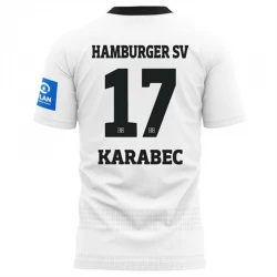 Hamburger SV Karabec #17 Heim Trikot 2024/25 Fußballtrikot