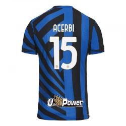 Inter Milan Acerbi #15 Heim Trikot 2024/25 Fußballtrikot