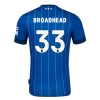 Ipswich Town Broadhead #33 Heim Trikot 2024/25 Fußballtrikot