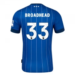 Ipswich Town Broadhead #33 Heim Trikot 2024/25 Fußballtrikot