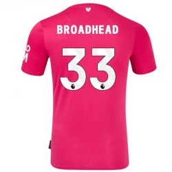 Ipswich Town Broadhead 33 Pink Ausweich Trikot 2024/25 Fußballtrikot