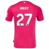 Ipswich Town Hirst 27 Pink Ausweich Trikot 2024/25 Fußballtrikot