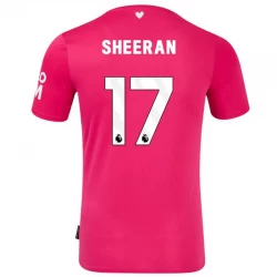 Ipswich Town Sheeran 17 Pink Ausweich Trikot 2024/25 Fußballtrikot