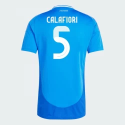 Italien Calafiori Calafiori #5 Heim Trikot EM 2024 Fußballtrikot