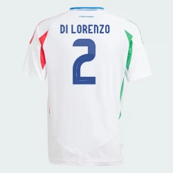 Italien Di Lorenzo #2 Auswärts Trikot EM 2024 Fußballtrikot