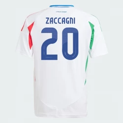 Italien Zacagni #20 Auswärts Trikot EM 2024 Fußballtrikot