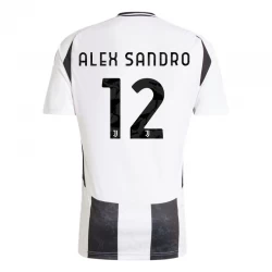 Juventus FC Alex Sandro #12 Heim Trikot 2024/25 Fußballtrikot
