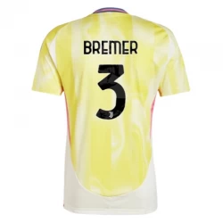 Juventus FC Bremer #3 Auswärts Trikot 2024/25 Fußballtrikot