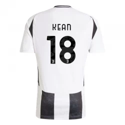 Juventus FC Kean #18 Heim Trikot 2024/25 Fußballtrikot