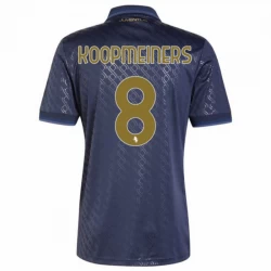 Juventus FC Koopmeiners #8 Ausweich Trikot 2024/25 Fußballtrikot