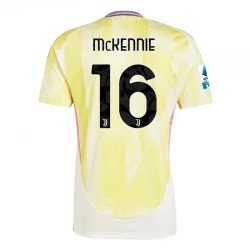Juventus FC Mckennie #16 Auswärts Trikot 2024/25 Fußballtrikot