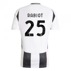 Juventus FC Rabiot #25 Heim Trikot 2024/25 Fußballtrikot