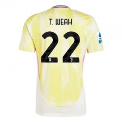 Juventus FC T.Weah #22 Auswärts Trikot 2024/25 Fußballtrikot