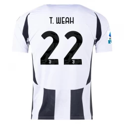 Juventus FC T.Weah #22 Heim Trikot 2024/25 Fußballtrikot