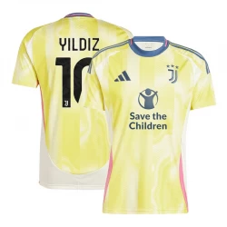 Juventus FC Yildiz #10 Auswärts Trikot 2024/25 Save The Children Fußballtrikot