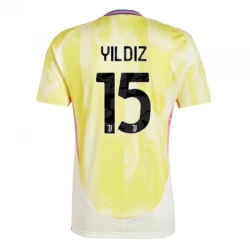 Juventus FC Yildiz #15 Auswärts Trikot 2024/25 Fußballtrikot