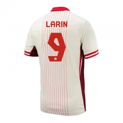 Kanada Larin #9 Auswärts Trikot Copa America 2024 Fußballtrikot