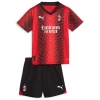 Kinder AC Milan Heim Trikotsatz 2023/24 Fußballtrikot