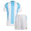 Kinder Argentinien Heim Trikotsatz Copa America 2024 Fußballtrikot