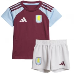 Kinder Aston Villa Heim Trikotsatz 2024/25 Fußballtrikot
