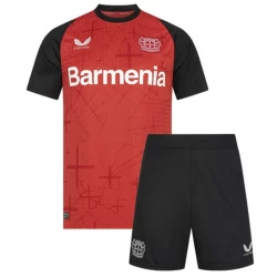 Kinder Bayer 04 Leverkusen Heim Trikotsatz 2024/25 Fußballtrikot