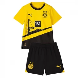 Kinder BVB Borussia Dortmund Heim Trikotsatz 2023/24 Fußballtrikot